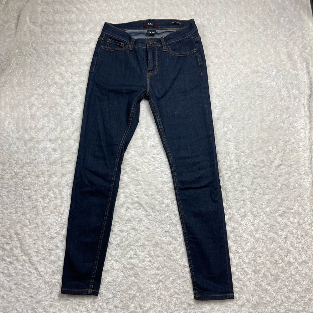 BDG Womens Blue Skinny Jeans 27 x 29